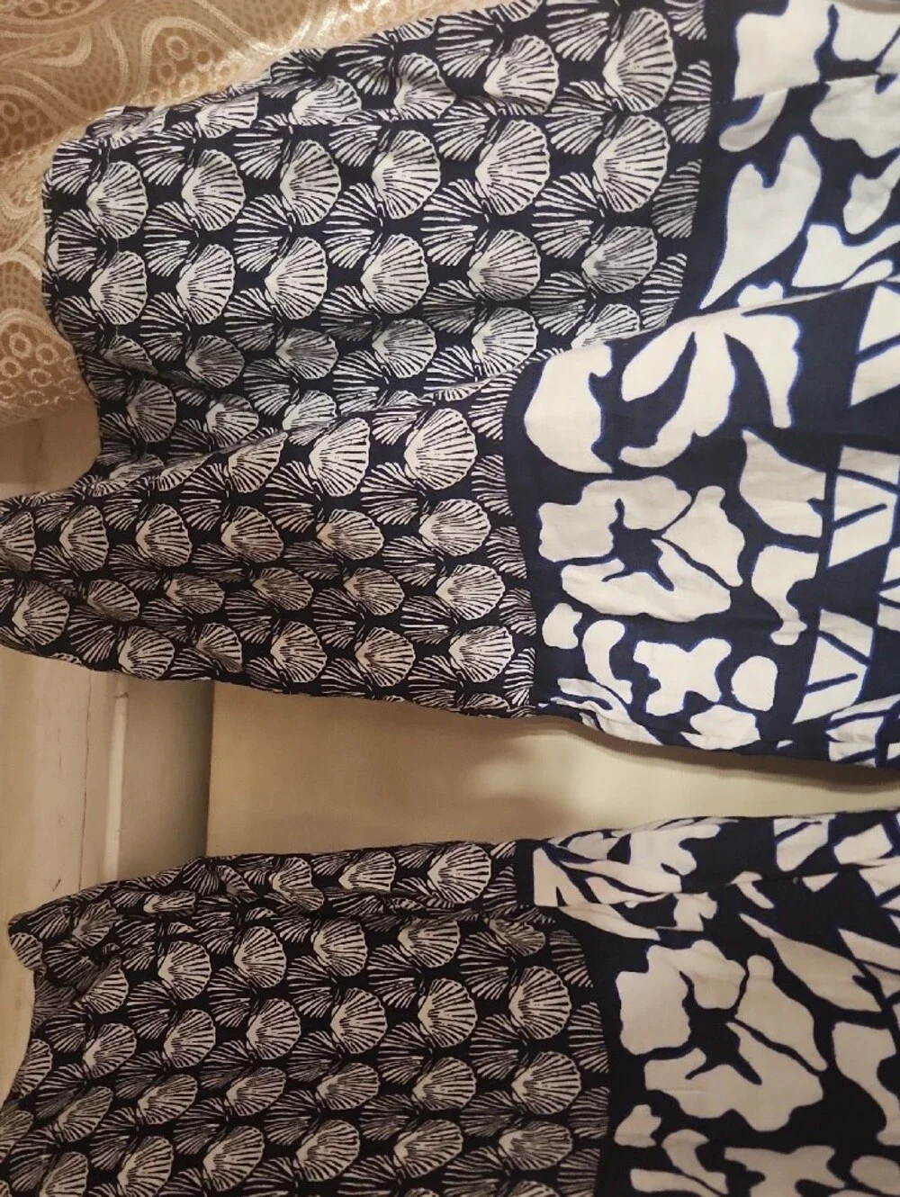 ✨ By Anthropologie Linen Wide‑Leg Pants Large ✨